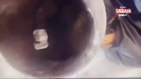 Şişli'de polisi gören şüpheli bonzaiyi sobaya attı | Video