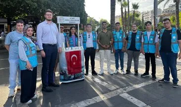 AK Partili gençler esnaf gezilerini aralıksız sürdürüyor #adana