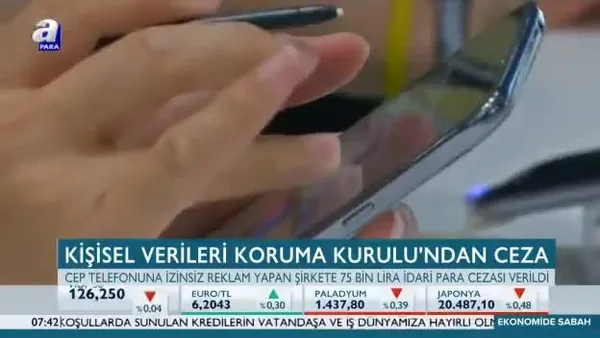 İzinsiz reklama 75 bin lira ceza