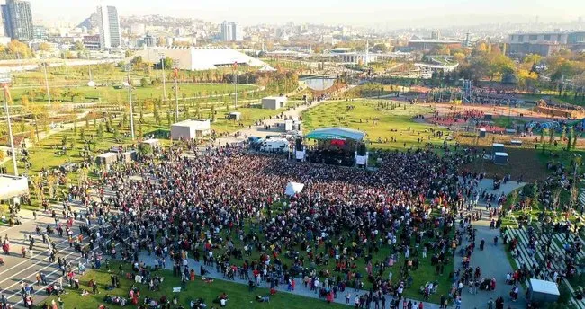 Başkent Millet Bahçesi, konserler ve çocuk şenliklerine ev sahipliği