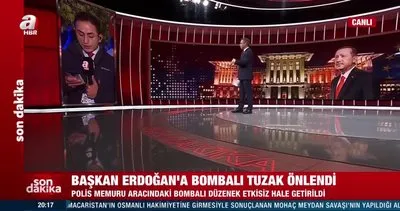 Son dakika: Başkan Erdoğan’a bombalı tuzak önlendi! İlk görüntüler geldi | Video