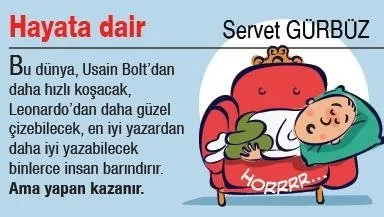 Hayata Dair Servet Gürbüz 12 Aralık 2018