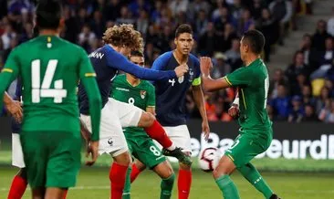 Fransa, Bolivya’yı 2 golle geçti
