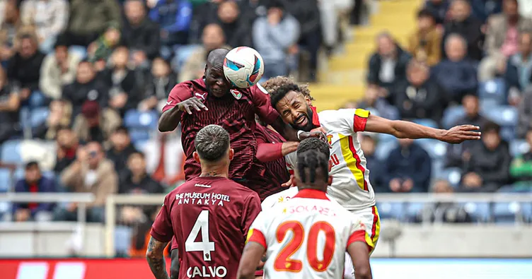 Hatayspor - Göztepe maçında kazanan yok!