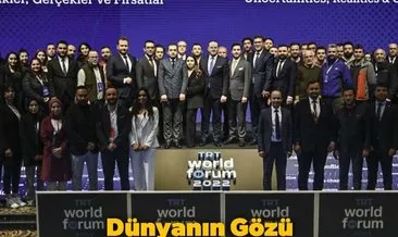 Dünyanın Gözü “TRT World Forum 2022”deydi