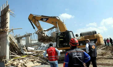 İnşaatta göçük meydana geldi: 2 ölü, 5 yaralı