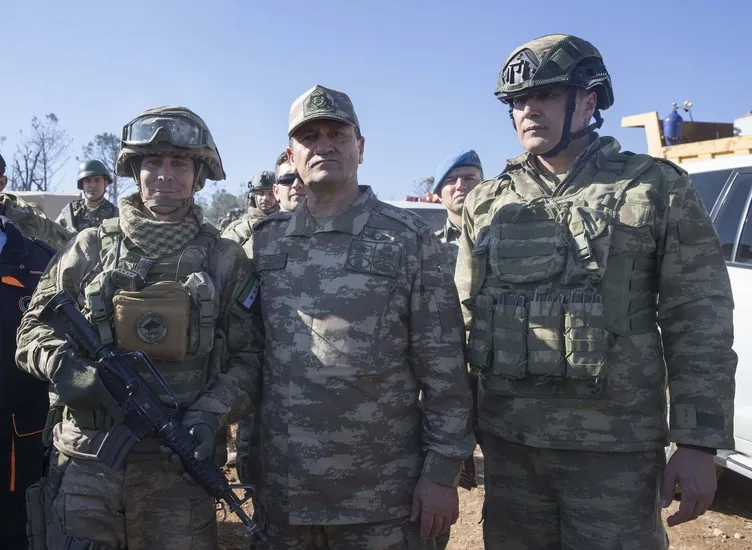 Son Dakika Haberi: Zeytin Dalı Harekatı'nın komutanı Korgeneral Temel, Burseya Dağı'nda