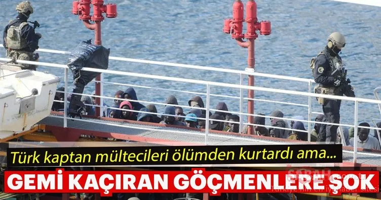Türkiye’den hareket eden tankeri kaçıran mültecilere büyük şok