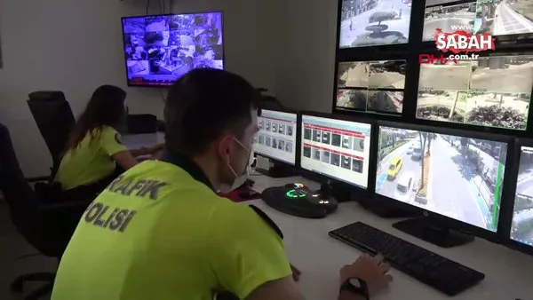 Muğla Marmaris polisi, tam kapanma denetimlerinde MOBESE ve dronelerden yararlanıyor