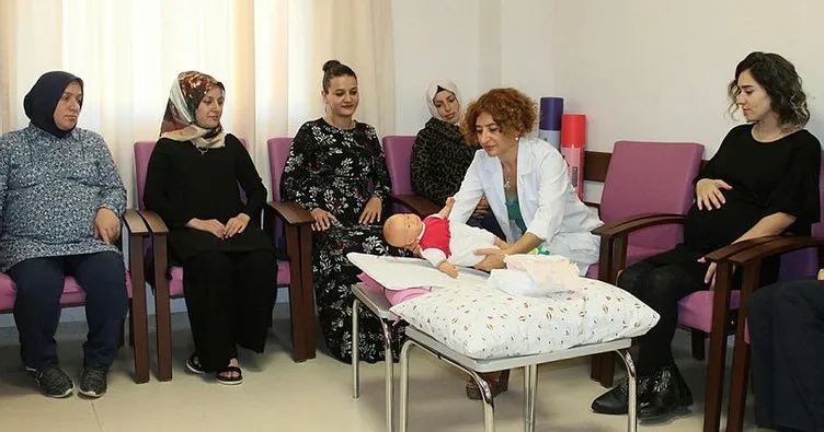 Antalya Manavgat’a gebe bilgilendirme sınıfı