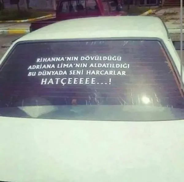 Efsaneleşen kamyon arkası yazıları