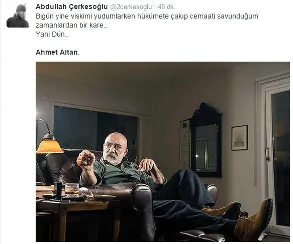 Ahmet Altan sosyal medyada rezil oldu