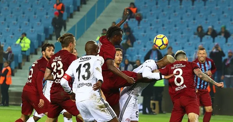 Beşiktaş, Trabzonspor deplasmanında galip!