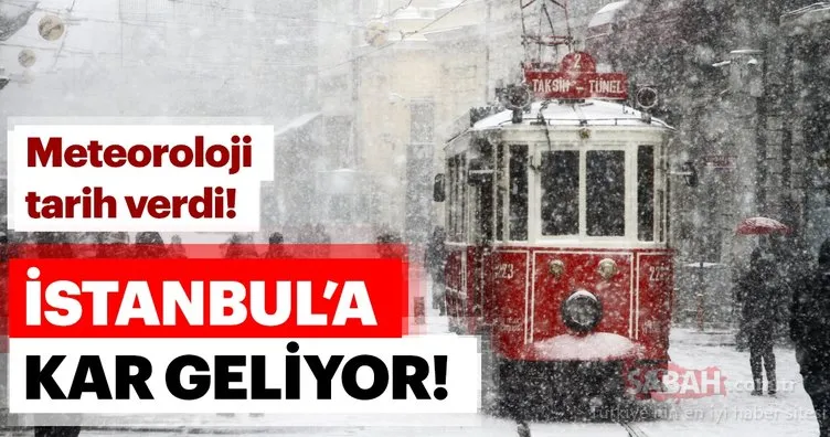 Meteoroloji Genel Müdürlüğü’nden son dakika hava durumu ve kar yağışı uyarısı! İstanbul’a kar geliyor