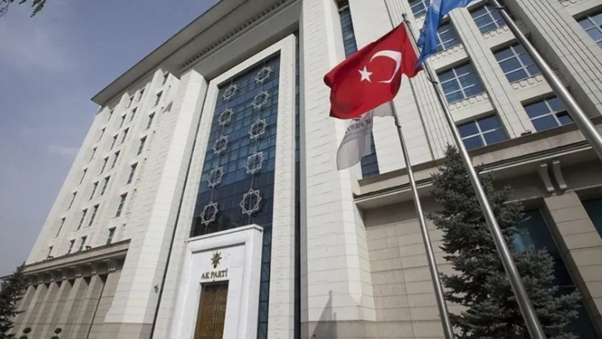 AK Party to Host Humanitarian Aid Program in Ankara on Aug 19 in Türkiye