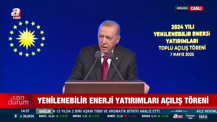 Başkan Erdoğan: