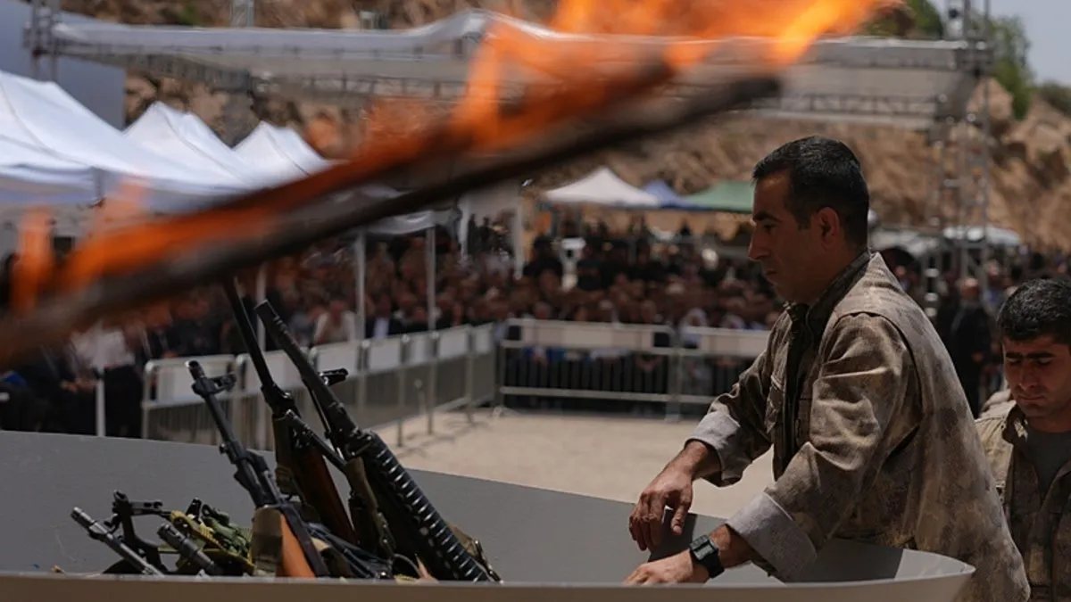 Irak’tan PKK’nın silah bırakma sürecine tam destek! Irak’tan PKK’nın silah bırakma sürecine tam destek!