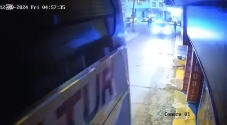 Yolcu otobüsünü çalıp araçlara zarar vermişti: Görüntüler ortaya çıktı!