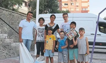 Alperen’in ailesinden çocuklara oyuncak