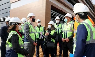 AB Büyükelçisinden Kilis’teki devlet hastanesi inşaatına ziyaret