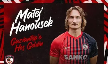 Gaziantep FK, Sparta Prag’dan Matej Hanousek’i kiraladı!