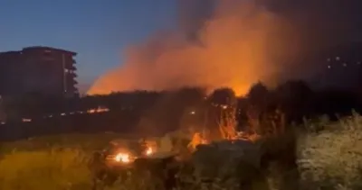 Anız yakan 14 kişi gözaltına alındı