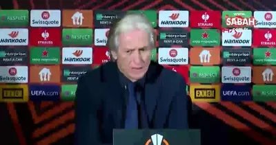 Jorge Jesus, Rennes maçının ardından açıklamalarda bulundu | Video