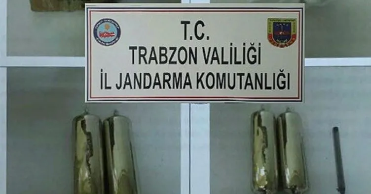 Trabzon’da 600 gram sezyum maddesi yakalandı
