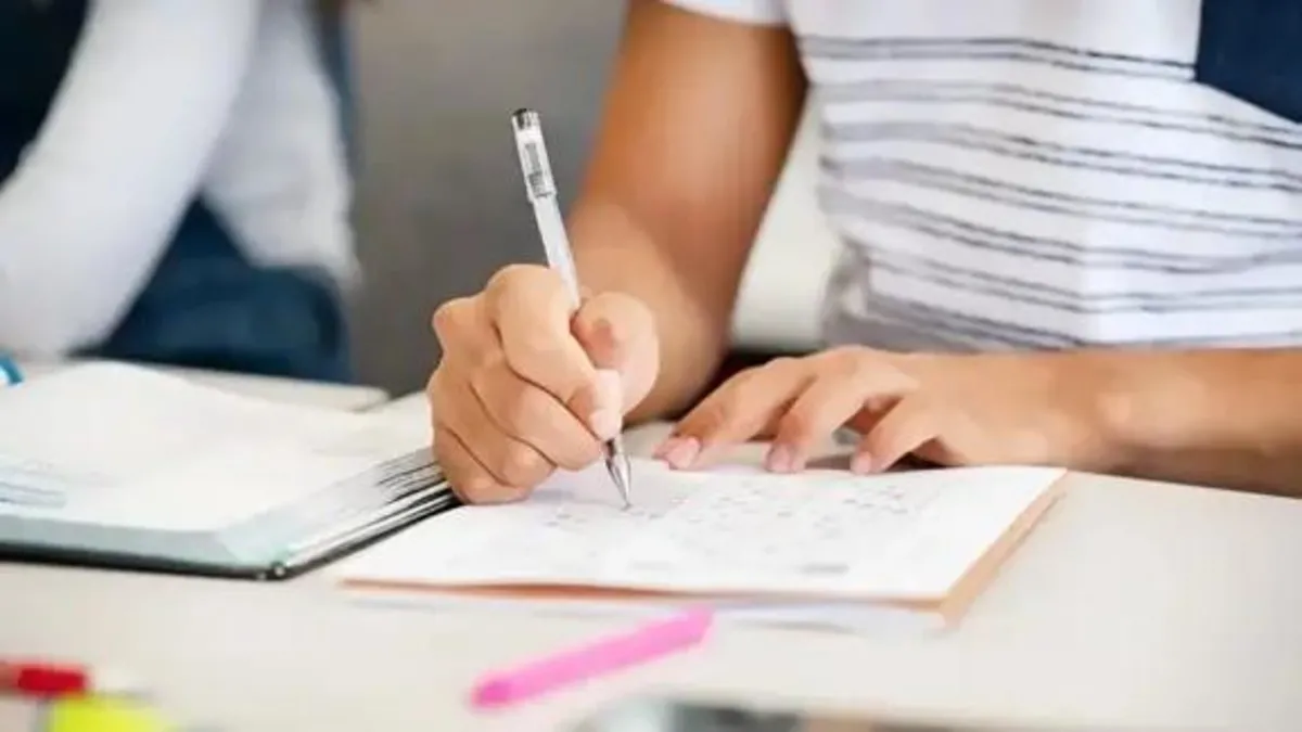 Bursluluk sınavında geri sayım