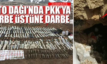Kato Dağı’nda PKK’ya ağır darbe