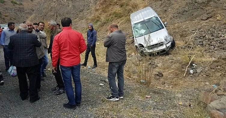 Eleşkirt’te trafik kazası: 2 yaralı
