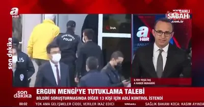 SON DAKİKA HABERİ: Darbe imalı bildiri soruşturmasında Ergun Mengi tutuklama talebiyle mahkemeye sevk edildi | Video