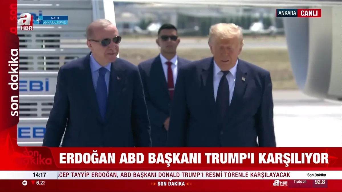 Başkan Erdoğan Trump’ı resmi törenle karşıladı | Video videosunu izle Başkan Erdoğan Trump’ı resmi törenle karşıladı | Video videosunu izle
