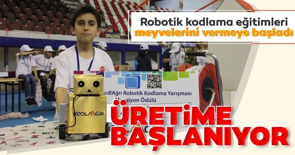 Robotik Kodlama Egitimleri Meyvelerini Vermeye Basladi Agrili Abdullah Ana Kart Gelistirdi En Son Haber