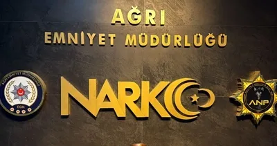 Ağrı’da uyuşturucu operasyonu! 8,3 kilo metamfetamin ele geçirildi #agri