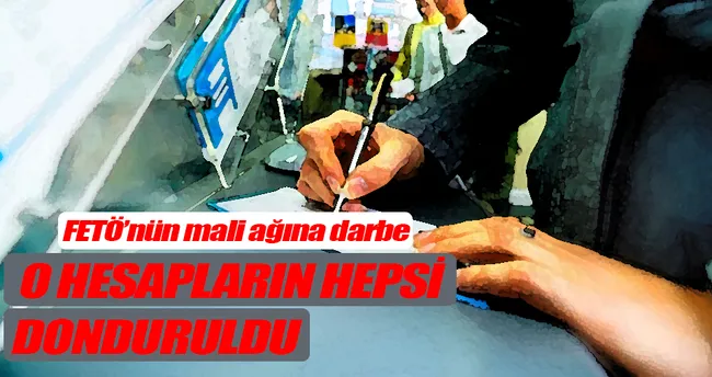 442 kuluçka hesap donduruldu