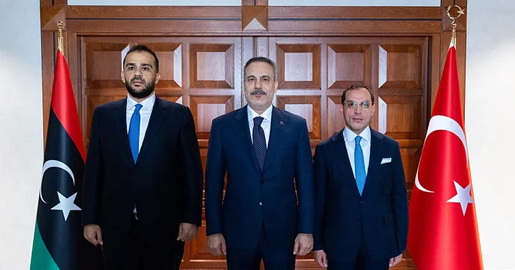 Bakan Fidan, Libya Savunma Bakan Vekili Zubi ile görüştü