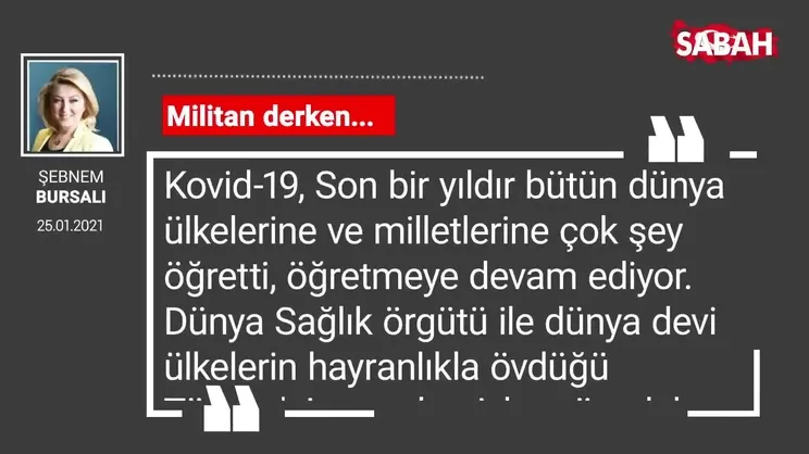 Şebnem Bursalı | Militan derken...