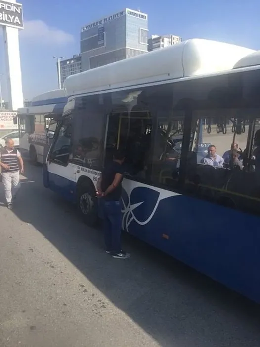 Ankara’da iki EGO otobüsü çarpıştı: 1 kişi hayatını kaybetti, 15 kişi yaralandı
