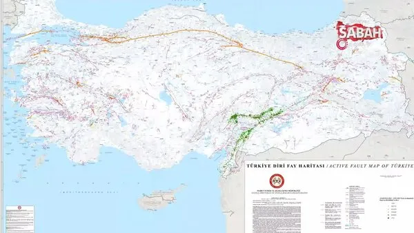 İşte Türkiye'nin yenilenmiş diri fay haritaları | Video