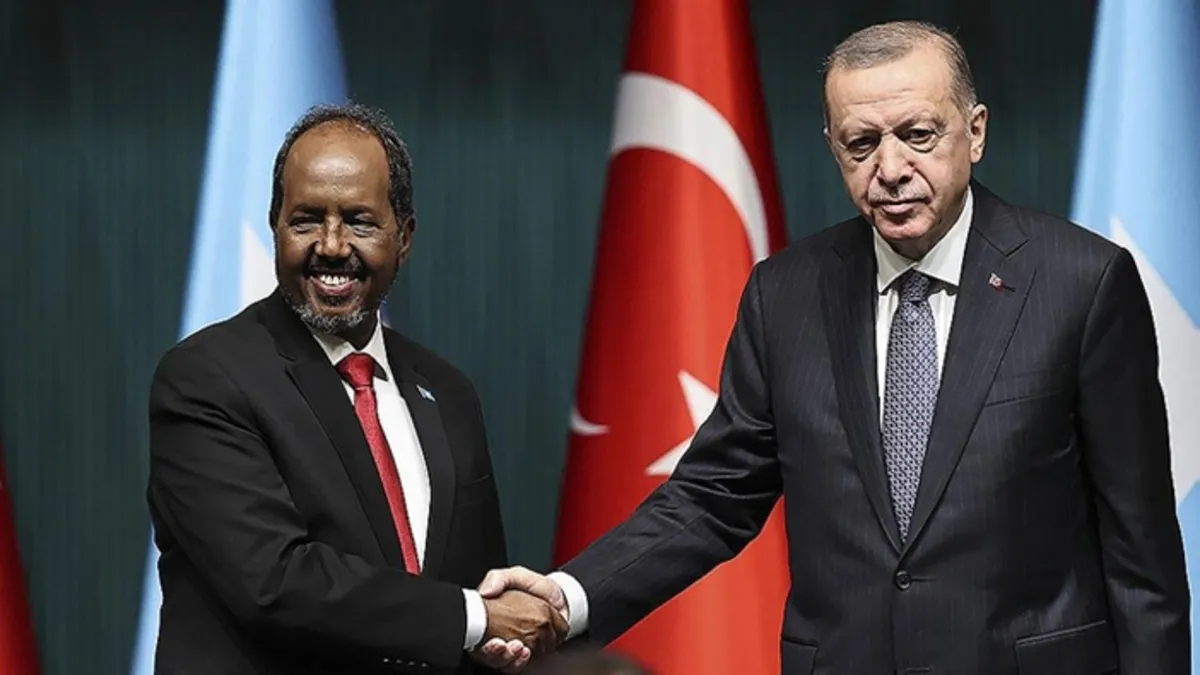 Başkan Erdoğan, Somali Cumhurbaşkanı Mahmud ile görüştü