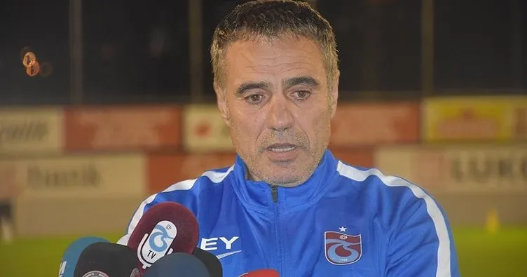 Trabzonspor Teknik Direktörü Ersun Yanal: Her şeyin sorumlusu benim!