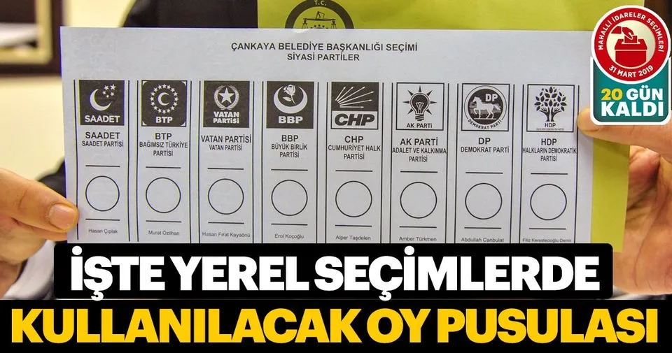 iste 31 mart ta kullanilacak oy