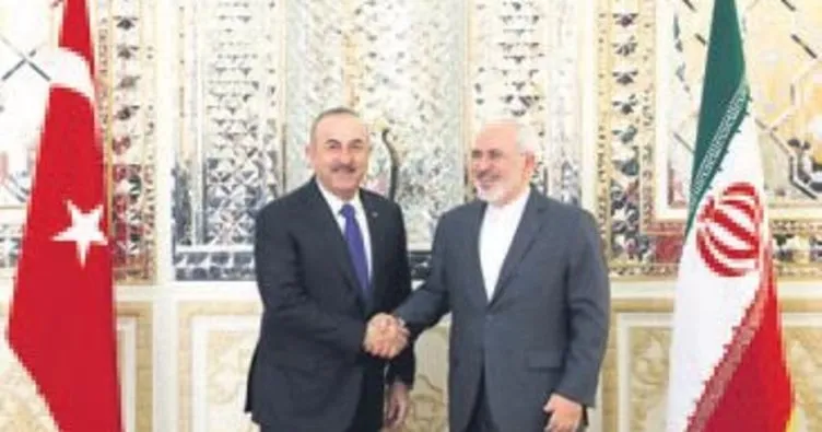 Çavuşoğlu, İranlı mevkidaşıyla görüştü