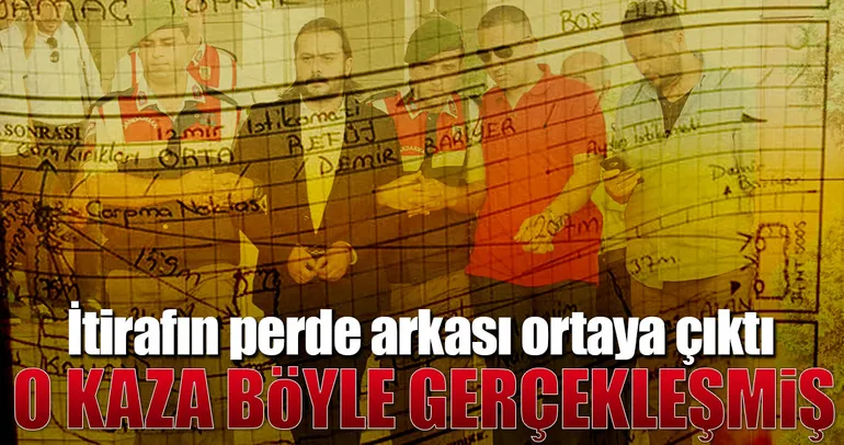 İşte kaza tespit tutanağı