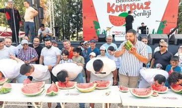 En hızlı karpuz yeme yarışması #antalya