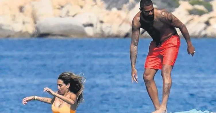 Boateng çoktan tatile çıktı bile!