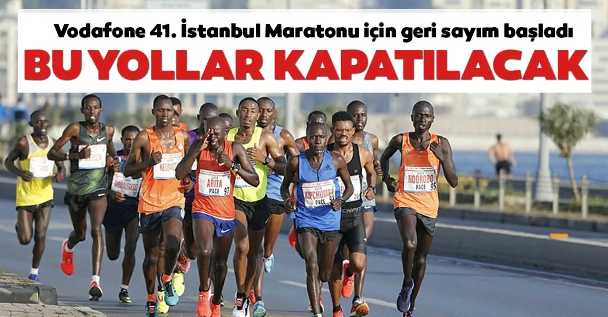 Vodafone 41 Istanbul Maratonu Ne Zaman Nereden Ve Saat Kacta Baslayacak Bugun 3 Kasim Da Hangi Yollar Kapali Olacak Son Dakika Haberler