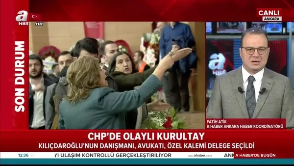 CHP'de olaylı Kurultay! Kılıçdaroğlu'nun danışmanı, avukatı, özel kalemi delege seçildi | Video