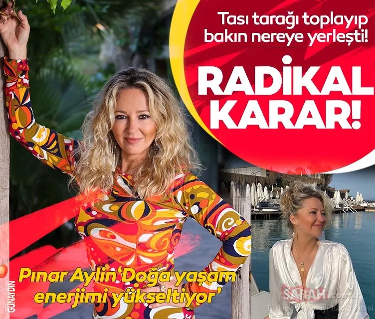 Ünlü şarkıcıdan radikal karar! 90’lara damga vuran Pınar Aylin tası tarağı toplayıp bakın nereye yerleşti!